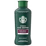Starbucks Dark Roast Iced Coffee, Black Unsweetened, 48 Fl Oz Bottle