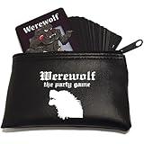 Apostrophe Games Werewolf The Party Game – 42 Role Cards, for 7 to 30 Players – Halloween Game Night, for Adults and Teens – Interactive Board Game - Stocking Stuffers