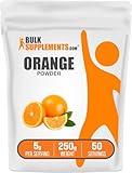 BulkSupplements.com Orange Powder - Orange Fruit Powder, Nutrient-Rich Flavoring - Gluten Free, 5g per Serving, 250g (8.8 oz) (Pack of 1)