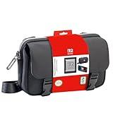 R.D.S. INDUSTRIES, INC. – Game Traveler® Deluxe Licensed Crossbody Bag Designed for Nintendo Switch™, 2™, OLED™, Black Horizontal (MC17)