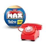 MAX Premium Retro Building Bricks Collection (Telephone) by ZURU, Building Bricks for Teens, Adults and Collectors. Build, Collect and Display Your Ultimate Collection of Retro Technology!