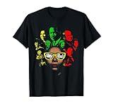 Black History Leaders Collage Famous African American Month T-Shirt