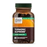 Gaia Herbs Turmeric Supreme Joint Health - Joint Support Supplement with Quercetin, Black Pepper, Boswellia, Ginger Root, Curcuminoids & More* - 120 Liquid Phyto-Capsules (30-Day Supply)