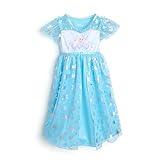 Disney Girls' Frozen Fantasy Gown Nightgown, ELSA IN BLUE 2, 2T