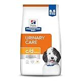 Hill's Prescription Diet c/d Multicare Urinary Care Chicken Flavor Dry Dog Food, Veterinary Diet, 8.5 lb. Bag