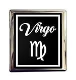 Virgo Zodiac Sign Cigarette Case Business Card ID Holder Wallet Astrology Astrological New Age Spirituality