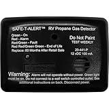 Safe T Alert 20 Series Mini LP Gas Alarm - Propane Alarm - Surface Mount, Black - 20-441-P-BL