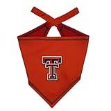 Pets First NCAA Texas TECH Raiders TIE Bandana, Size Small/Medium. Dog Bandana Scarf Bib for Pet Cat Dog. The Ultimate Game-Day, Party Bandana