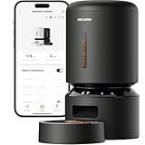 PETLIBRO Automatic Cat Feeder, 5G WiFi Automatic Dog Food Dispenser with Freshness Preservation, 5L Timed Pet Feeder with Low Food Sensor, Up to 10 Meals Per Day, Granary Black