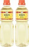 52USA Mirin Cooking Wine 16.9 FL OZ X2, Red Rice Cooking Wine & Seasoning Homemade Sauces, Marinades, Glazes, Salad Dressings, Sushi Rice, Ramen Noodles