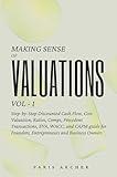 Making Sense of Valuations - Vol 1: Step-by-Step Discounted Cash Flow, Cost Valuation, Ratios, COMPS, Precedent Transactions, EVA, WACC and CAPM Guide for Founders, Entrepreneurs & Business Owners