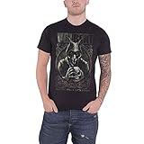 Volbeat Men's Goat with Skull Slim Fit T-Shirt Large Black