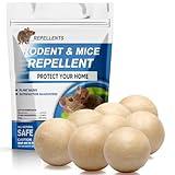 Rodent Repellent Indoor,Mouse Repellent,Mice Repellent Indoor,Rodent Away Repellant,Rat Repellent,Keeps Mice Away,Peppermint Oil Repel Mice from Nesting,Covers 50 sq. ft, Effective for 60-90 Days-8P