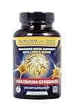 Nuphoria cm® Gold - Nerve Support Formula with R-Alpha Lipoic Acid and Premium B Vitamins - 30 Day Supply 120 Capsules