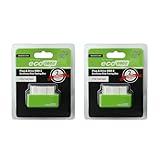 CyperFair 2PCS OBD2 ECOOBD2 Power & Fuel Saver About 20-30%, Plug & Drive Energy Efficiency Fault Diagnosis Device, Universal Fit for Most Cars (Green & White)