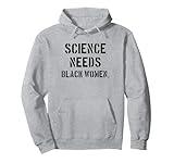 Science Needs Black Women STEM Pullover Hoodie