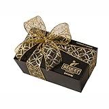 Béquet Celtic Sea Salt Caramel Gift Box – Individually Wrapped Gourmet Caramel Candy in Premium Black Box for Birthdays, Holidays, Valentines, Anniversary or Housewarming - 11 oz