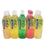 Aloevine Aloe Vera Drink juice l variety |16.9 oz. pack of 10 l 2 original, 2 watermelon, 2 mango, 2 pomegranate, 2 pineapple | plant based Vegetable Korean drinks