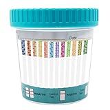 12 Panel Multi-Drug Urine Test Kit, Compact Cup for Home Rapid Test (MTD, MDMA, THC, BUP, BAR, BZO, MTD, AMP, MOR, OXY, COC, MET), 99% Accurate Results in 5 Minutes, 6PACK