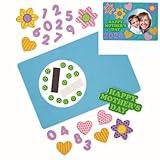 Fun Express Make Your Own Year Happy Mother's Day Picture Frame Craft Kit - 2024 - Makes 12 - DIY Mother's Day Craft for Kids and Gifts, Class Packs, Teacher and Art Class Projects