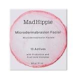 Mad Hippie MicroDermabrasion Facial - Exfoliating Face Scrub with Glycolic Acid, Mandelic Acid, AHA Complex & Hyaluronic Acid, 2.1 Fl Oz