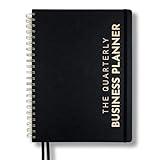Daily, Weekly & Monthly Planner | Quarterly Business Planner for Business Owners | 90-Day Goal, Productivity & Organizer System | Plan, Execute & Reflect with Clarity for Growth
