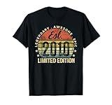 Est 2010 Limited Edition 15th Birthday Gifts 15 Year Old T-Shirt