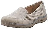 Skechers Women's Reggae Fest Willows Flat, Natural, 9 M US