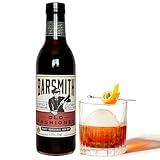 Barsmith Old Fashioned Mix - Classic Whiskey Drink Mixer w/Sweetness, Cherry, Citrus & Bitters - Premium Non-GMO Drink Mixer - Perfect for Bourbon Cocktails & Home Bars - 12.7 oz Bottle (Pack of 1)