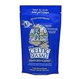 Celtic Sea Salt, Light Grey Mineral Sea Salt, 8 oz Resealable Bag Unrefined, Hand-Harvested, Vital Minerals, Family Founded Since 1976