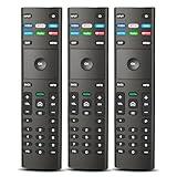 IDGPUW 3 Pack Replacement Remote Control for VIZIO TV, XRT136 Universal Remote for D/E/M/P/V/PX Series VIZIO Smart TVs