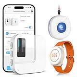 CallToU Wi-Fi Wireless Caregiver Pager Call Button for Elderly at Home , APP Emergency Alert for Seniors, Patients, and The Disabled (TY01WH-US 2-1)