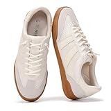 Project Cloud Mens Shoes – Memory Foam Insole Mens Sneakers – Lightweight & Non Slip Lace Up Casual Shoes for Men – Everyday Fashion Men Sneakers (HISVERDICT,White,9.5)