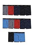 Fruit Of The Loom Boys And Toddler Briefs, Tag Free & Breathable Underwear, Assorted Color Multipacks Boxer, 10 Pack - Assorted Stripes, Medium US