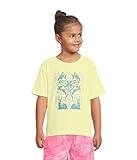 Under Armour Girls' Animal Folklore Tee (Big Kid), Sonic Yellow
