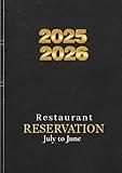 Restaurant Reservation Book - Daily Dated Log Book: 365 Days Table Reservation diary , Appointment Book for Restaurant, Hotels, Bistros, Grill Bar, ... Shops. Always Updated, Jan-Dec, XL 377 Pages