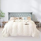 ShowyLive Extra Thick Blanket for Sofa Recliner Bed, Warm 3 Layers Flannel Blanket for Winter Autumn, Plush Quilt, Breathable Velvet Comforter, Washable Throw Blanket 810gsm (White 180x200cm)