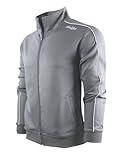 SCREENSHOT-S51703 Mens Hip Hop Premium Stack Fit Comfort Track Jacket - Athletic Sport Fitness Fashion Urban Lifestyle Streetwear Top-Grey-3XLarge