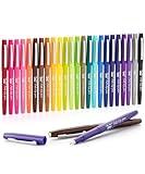 Mr. Pen- Felt Tip Pens, 24 Pack, Colorful Felt Tip Pens, Fast Dry, No Smear, Planner Markers