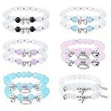 Novease 12 Friendship Bracelets,Birthday Party Favors,Girly Party Favors,Stay Sober Bracelet,Bible Verse,Salvation Bracelet,Inspirational Motivational Quote,Graduation Cheer Dance Team Friends Gift