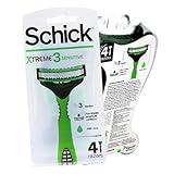 Schick Xtreme 3 Original Sensitive Disposable Razors for Men | Disposable Mens Razors for Shaving Sensitive Skin, 12ct