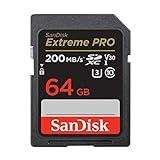 SanDisk 64GB Extreme PRO SDXC UHS-I Memory Card - C10, U3, V30, 4K UHD, SD Card - SDSDXXU-064G-GN4IN