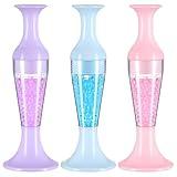 VILLCASE 3pcs Diamond Art Painting Pens, Non-Automatic Bead Feeding, Diamond Art Pens Flower Pot Shaped Point Drill Nail Point Dotting Tool for Nail Crafts Making