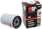 K&N Premium Oil Filter: 20,000 Mile Engine Protection with Wrench Off Nut: Compatible with Select CHEVROLET/GMC/CADILLAC/BUICK Vehicle Models (See Product Description for Select Models), HP-2001