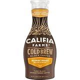 Califia Farms - Pure Black Blonde Roast Cold Brew Coffee, 48 Oz, 100% Arabica, Plant Based, Vegan, Gluten Free, Non GMO, Sugar Free, Iced Coffee
