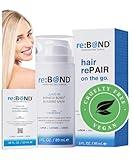 reBOND Leave-in Miracle Bond Building Hair Mask- 4 minute Repair Treatment Deep Conditioning for Bleached, Damaged, Dry, Colored or Frizzy Hair - Set includes: 3oz + .34oz