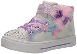 Skechers Kids Twinkle Toes Twinkle Sparks - Ombre Dazzle Sneaker, Lavender/Multi,10 Toddler