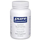 Pure Encapsulations Junior Nutrients - Kids & Teens Multivitamin - Without Iron - with Calcium, Vitamin D3 & Vitamin C - Non-GMO & Vegetarian - 120 Capsules