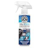 Chemical Guys Total Interior Cleaner & Protectant - Cleans and Protects Leather, Vinyl, Plastic, Rubber, and Glass with a Streak-Free Finish for Cars, Trucks, SUVs, RVs, and More - 16 oz