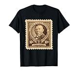 Booker T Washington Educator 10 Cent US Postage Stamp Art T-Shirt